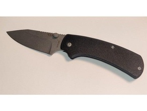 boker xs cuchillo escamas edc plegable Junta deslizante 3d print model - Mito3D