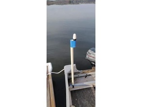360 boat light flashlight 3d print model - Mito3D