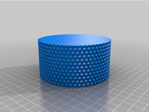 personalizado favo mel vaso paramétrico 3d print model - Mito3D