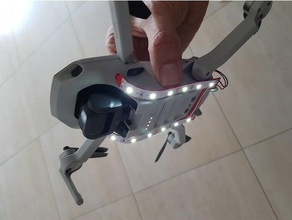 mavic mini night led shield dji drone 3d print model - Mito3D