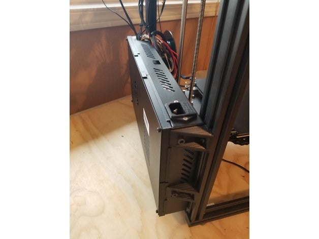 ender 5 elektronik durum kılıf uzantı 3D print model - Mito3D