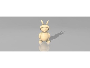 tavşan 3d print model - Mito3D