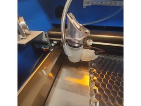 k40 co2 laser ugello aria assistere puntatore 3d print model - Mito3D
