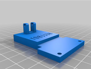 soporte conector hotend hellbot magna 1 3d print model - Mito3D
