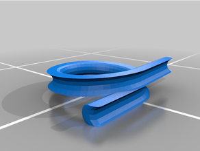 vr cable loop 3d print model - Mito3D