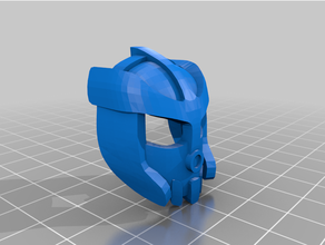 vincoht maschera limitato invulnerabilità bionicle kanohi 3d print model - Mito3D