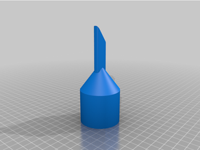 rigido vuoto fessura bacchetta personalizzato 3d print model - Mito3D
