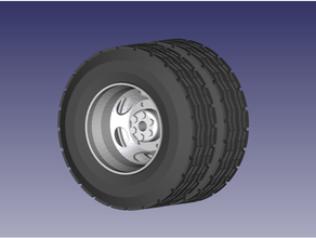 tire rc truck 3d print model - Mito3D