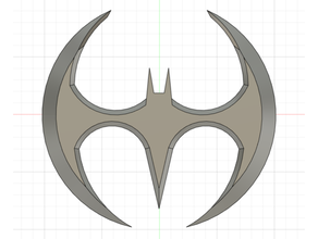 knightfall batarang 90s azreal batman cosplay dccomics 3d print model - Mito3D