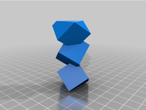 Quadrat Vase 3d print model - Mito3D