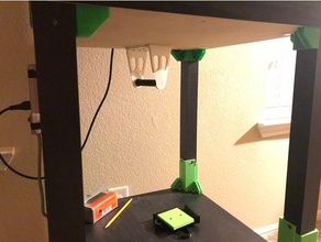 lack enclosure hanging spool holder 3d print model - Mito3D