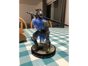 Artorias Abysswalker zusätzlich Trennungen Abgrund Boss dunkel Seelen Ritter Statue Schwert 3d print model - Mito3D