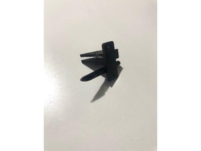 traxxas blast water pick-up turn fin mounting hardware 3d print model - Mito3D