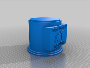 customized trophy base 3d print model - Mito3D
