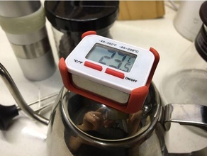 tiamo thermometer frame coffee pot machine 3d print model - Mito3D