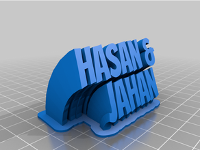 Hasan personalizado 3d print model - Mito3D