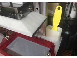 raspador suporte v2 congelada sônica mini 3d print model - Mito3D