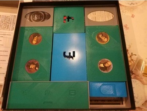 tavola gioco inserire ottone Birmingham dettaglio edizione 3d print model - Mito3D