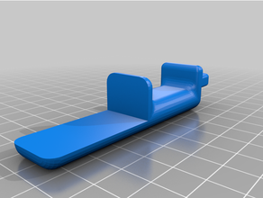 headphone cable holder table 3d print model - Mito3D