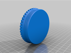 screw respirator cap filter msa aosaftey 3d print model - Mito3D