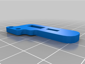 Led sürücü Kulp destek binmek şerit rgb 3d print model - Mito3D