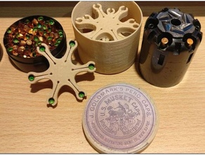 boite casquettes percussion 3d print model - Mito3D