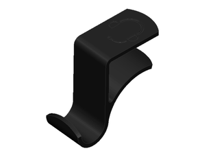 headphone hook -&gt 20mm-25mm household office organization 3d print model - Mito3D