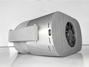 óculo resfriador fone ouvido vr 3d print model - Mito3D