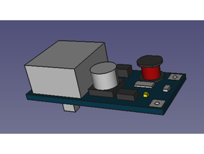 modello dc passo convertitore 3d print model - Mito3D