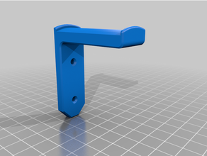 wall mountable headset holder 3d print model - Mito3D