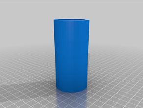 customized vacuum hose adapter 3d print model - Mito3D