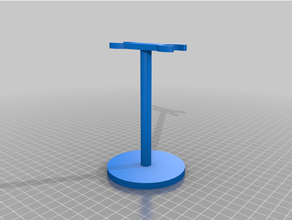 dual safety razor stand simple customized 3d print model - Mito3D