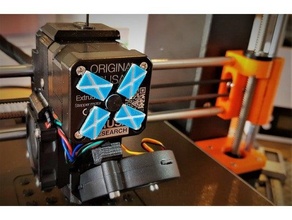 estrusore stepper motore rotazione indicatore visualizzatore Visualizzatore Scozia bandiera Scozzese saltire 3d stampante stampa e3d v6 originale prusa i3 mk3 3d print model - Mito3D