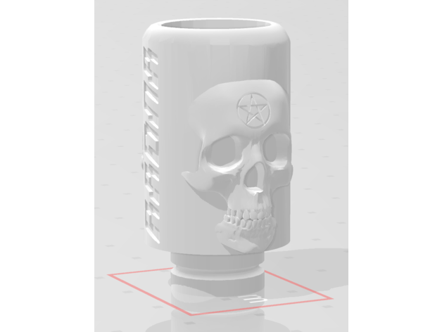 goutte 810 pointe glissante cigarette électronique vape ecig 3D print model - Mito3D