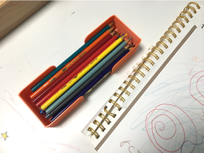 24 color pencil case 3d print model - Mito3D
