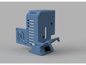 artillería swx1 extrusora cubrir ventilador sudario 3d print model - Mito3D