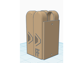 doable talon mag holder bolt mountable clip filament 175mm magholder mod nerf sheild mount 3d print model - Mito3D
