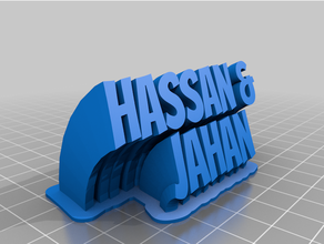 hassan customized 3d print model - Mito3D