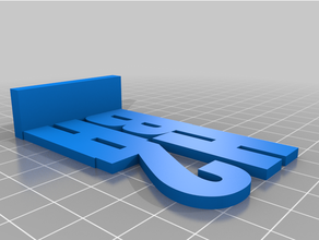 h2bh Stand 3d print model - Mito3D