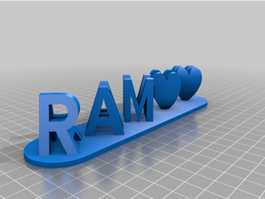 RAM angepasst 3d print model - Mito3D