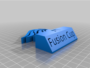 fusion cup trophy pokemon silpharena silphleague silphroad silph arena league road 3d print model - Mito3D
