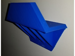 recycling bin wall mount 3d print model - Mito3D