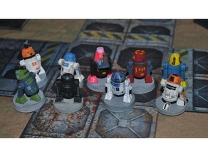 astro droid builder legion star wars 3d print model - Mito3D