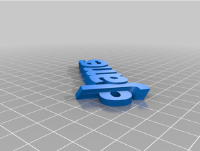 James llavero personalizado 3d print model - Mito3D
