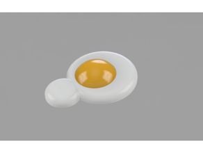 bakemonogatari huevo cabello acortar 3d print model - Mito3D