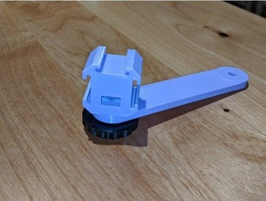 cold shoe mount camera accessories 3d print model - Mito3D