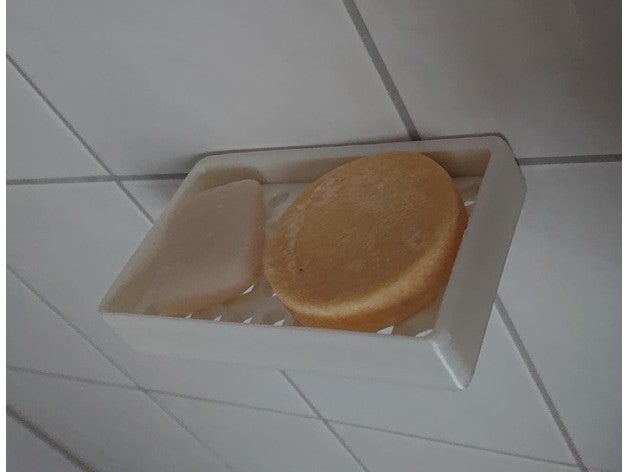 wandhaterung fuer seife dusche seifenhallter seifenschale shower accessories soap holder 3D print model - Mito3D