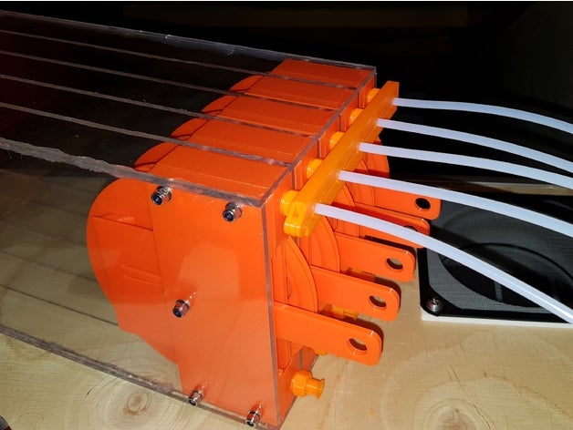 ptfe Koppler tzb mmu2s Filament Puffer 3D print model - Mito3D