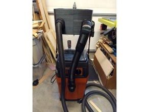 fein shop vac cyclone dust extractor vacuum hose adapter shopvac vaccum tube 3d print model - Mito3D