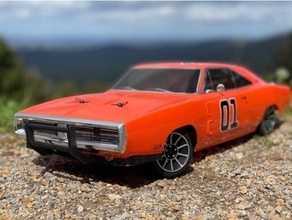 1 10 scale vector wheel 26mm 52mm kyosho fazer charger dodge dukes hazzard general lee 3d print model - Mito3D